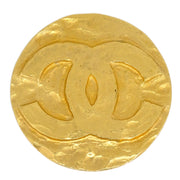 Chanel Medallion Brooch Pin Gold 94P