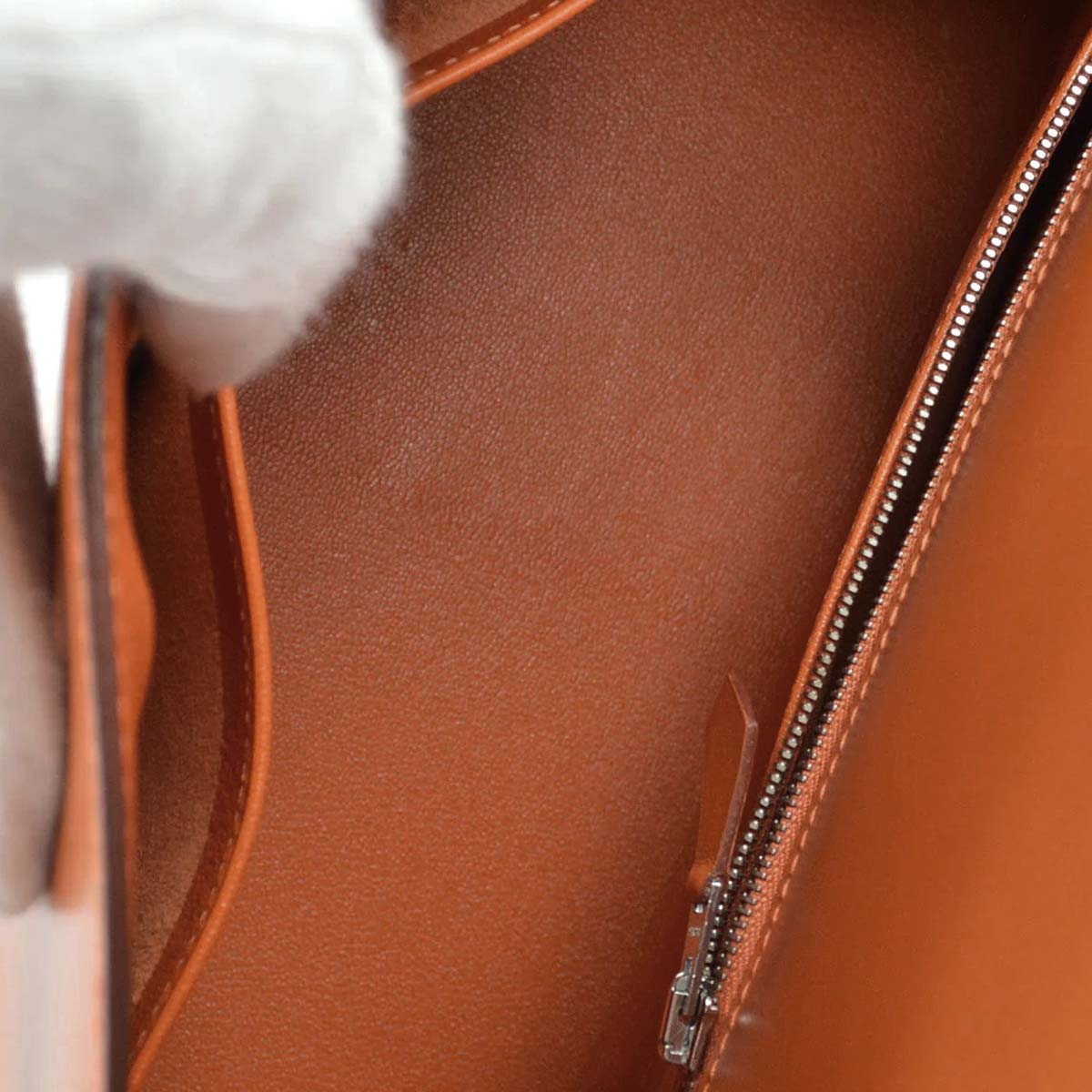 Hermes * 2004 Orange Box Calf Kelly 28 Sellier