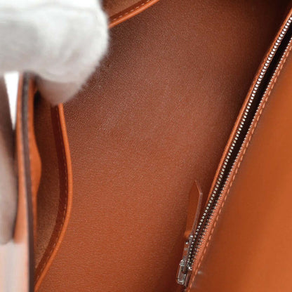 Hermes * 2004 Orange Box Calf Kelly 28 Sellier