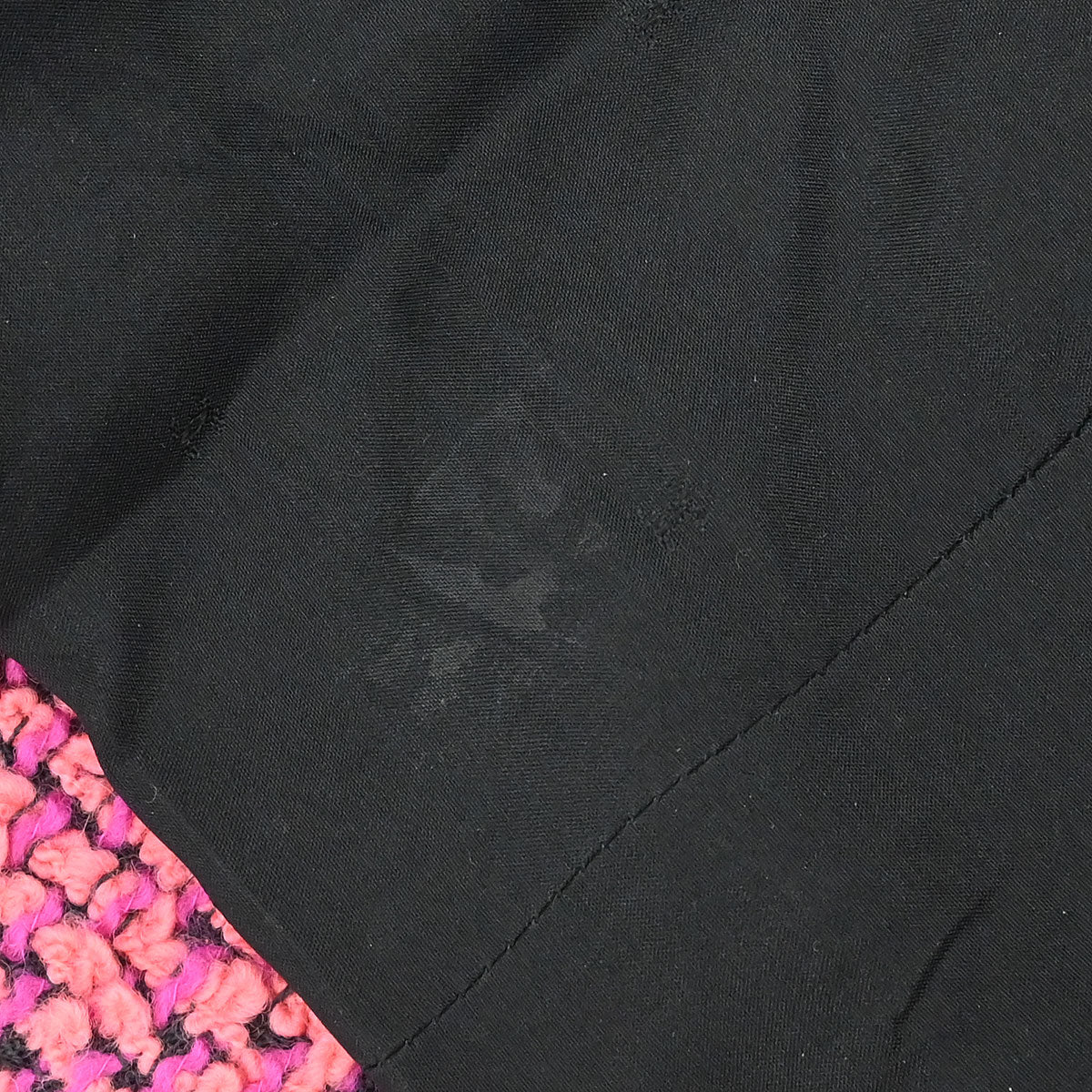Chanel 1994 Setup Suit Jacket Skirt Tweed Pink  #36