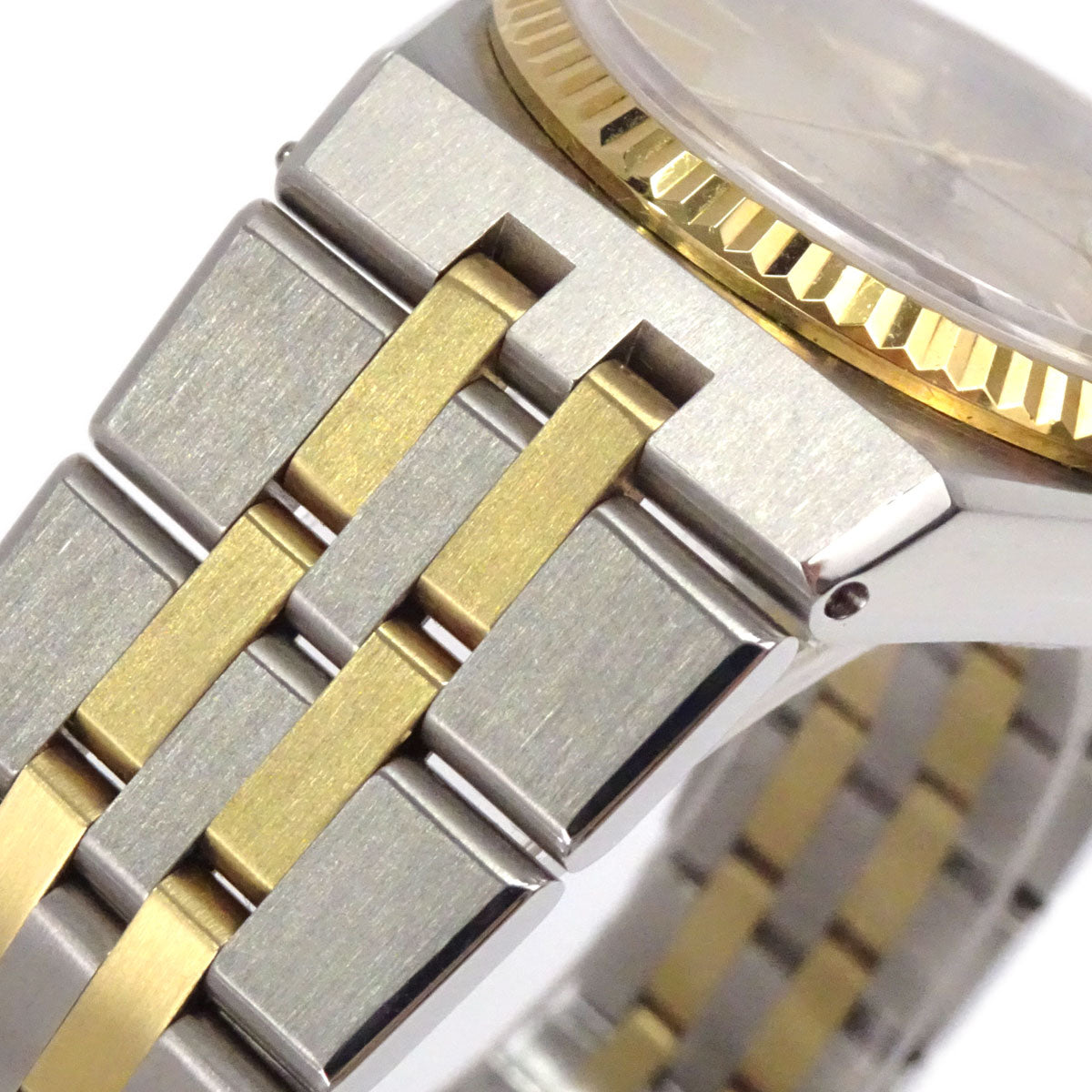 Rolex Oyster Datejust 36mm Ref.17013 Quartz Watch SS 18KYG