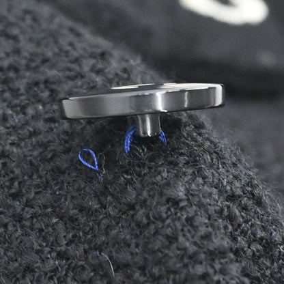 Chanel 1995 Single Breasted Jacket Black #38