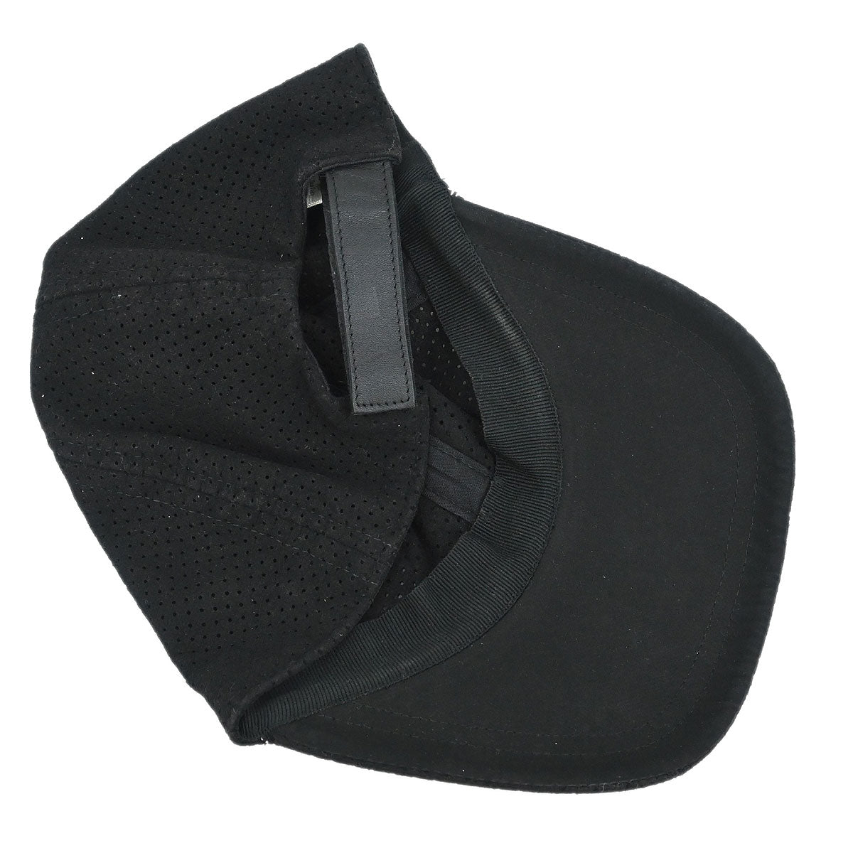 Chanel Cap Hat Black #M Small Good