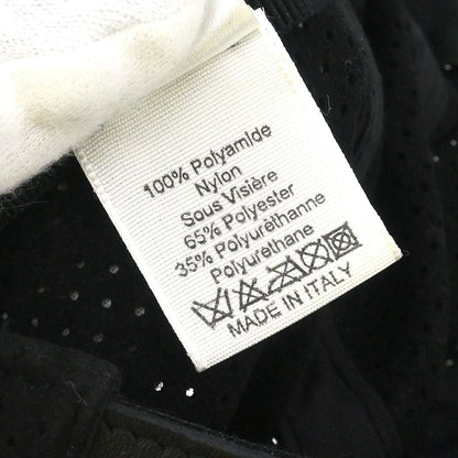 Chanel Cap Hat Black #M Small Good