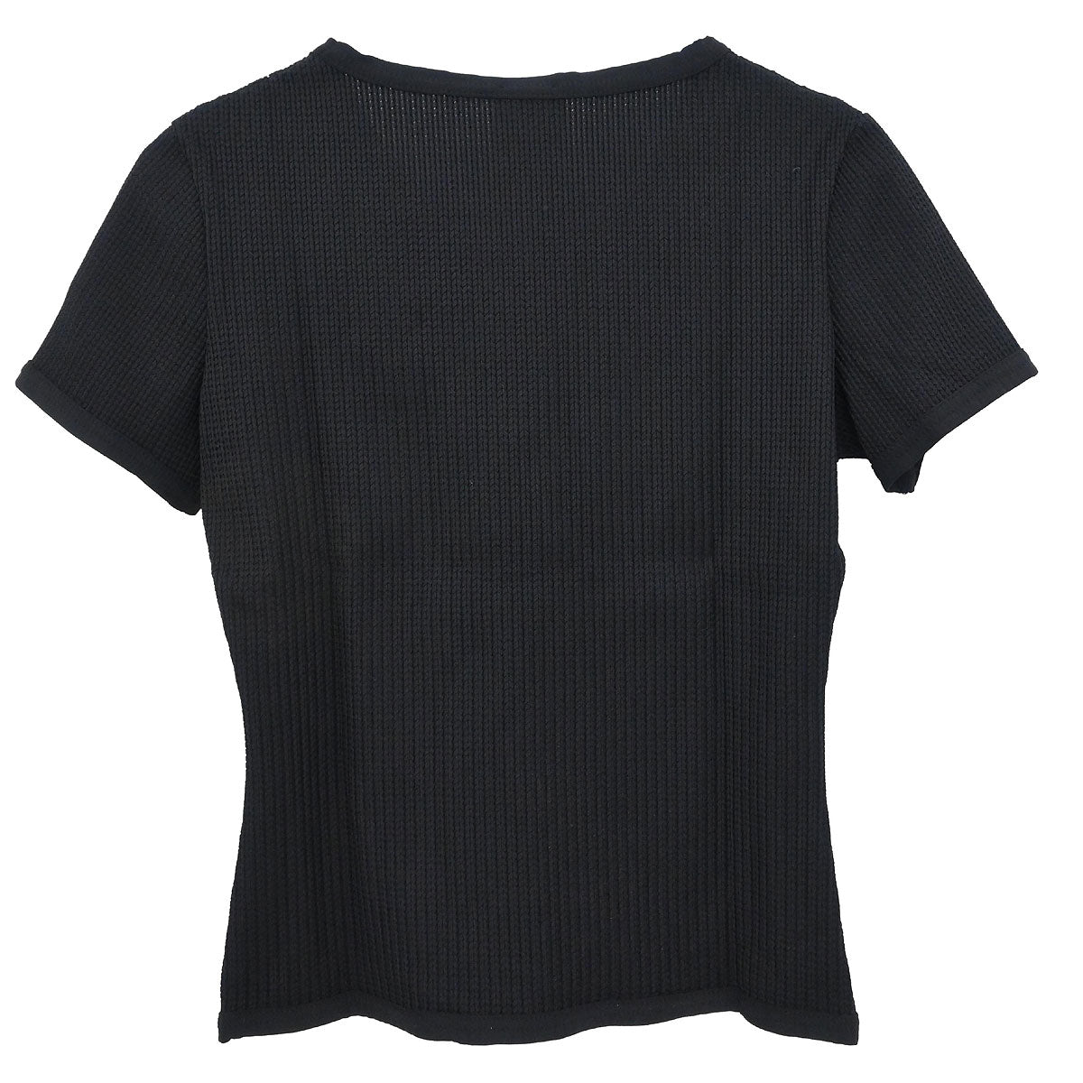 Chanel 1998 Short Sleeve Top T-shirt Black #42