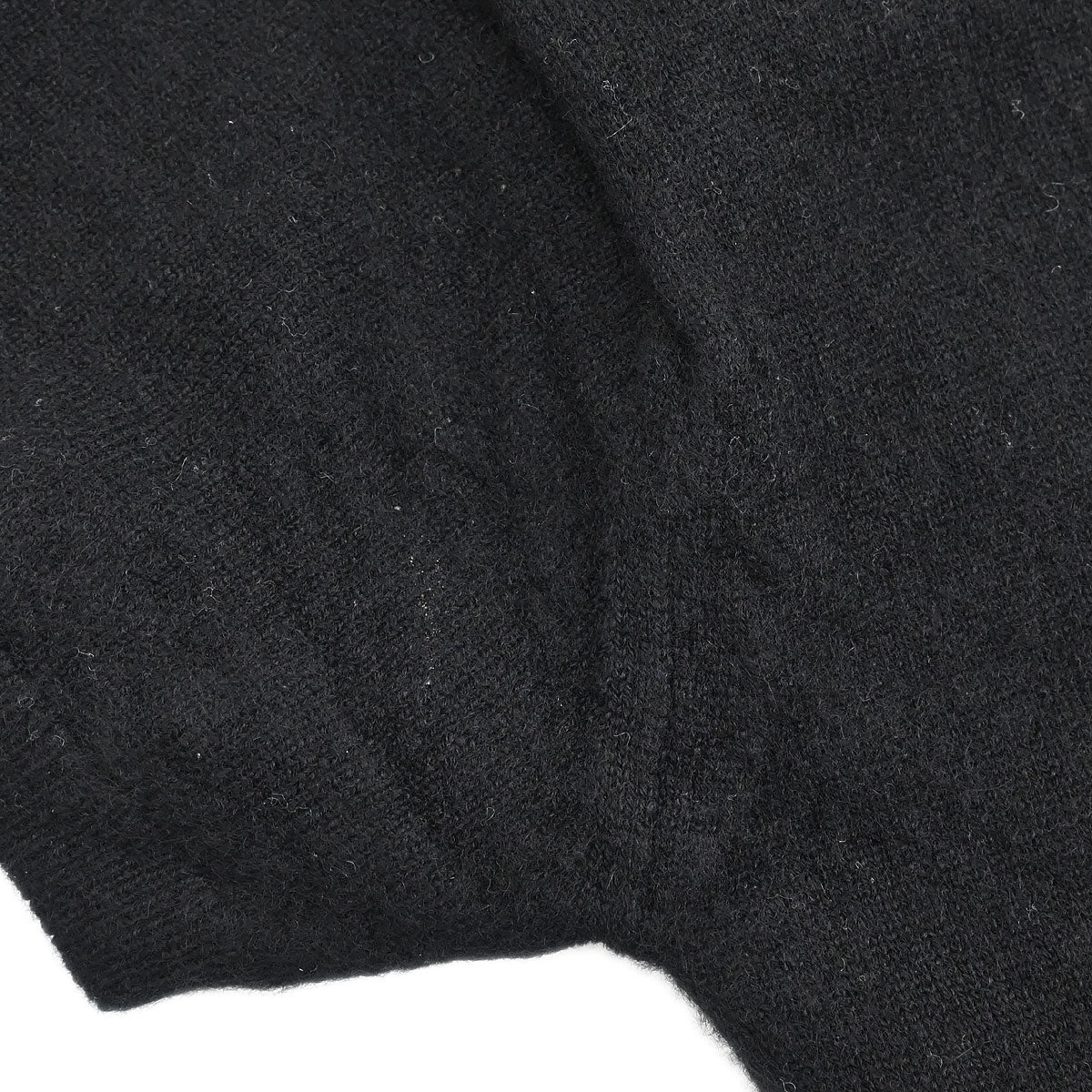 Chanel 1995 Ensemble Cardigan Short Sleeve Top Black