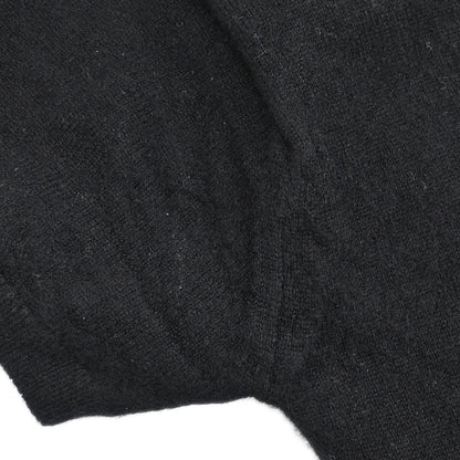 Chanel 1995 Ensemble Cardigan Short Sleeve Top Black