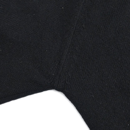 Chanel 1995 Ensemble Cardigan Short Sleeve Top Black