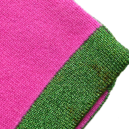 Chanel 1996 Ensemble Cardigan Short Sleeve Top Pink #42