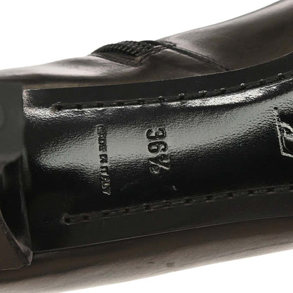 Louis Vuitton * Brown Leather Short Boots Shoes #36 1/2