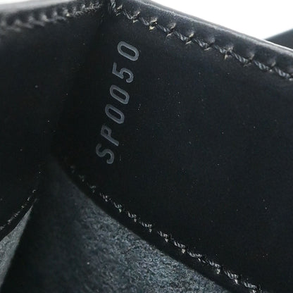 Louis Vuitton Black Epi Pochette Demi-lune Handbag M52622