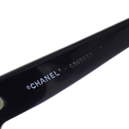 Chanel Sunglasses Eyewear Black Small Good