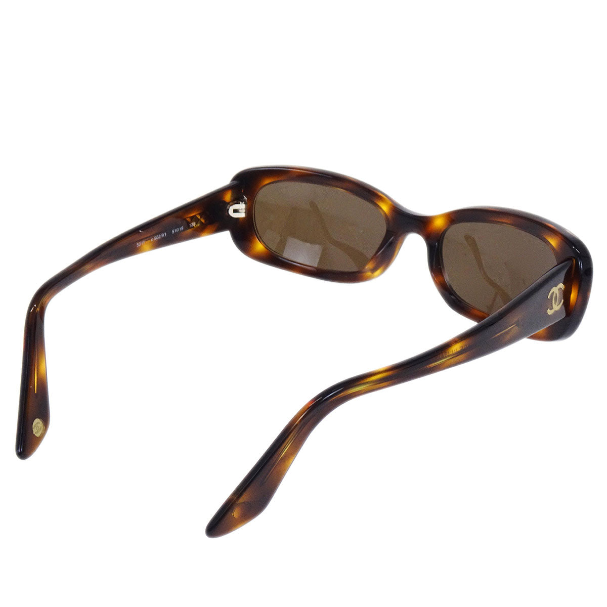 Chanel Sunglasses Eyewear Brown 51□19 Small Good