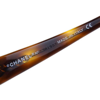 Chanel Sunglasses Eyewear Brown 51□19 Small Good