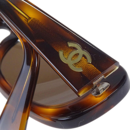 Chanel Sunglasses Eyewear Brown 51□19 Small Good