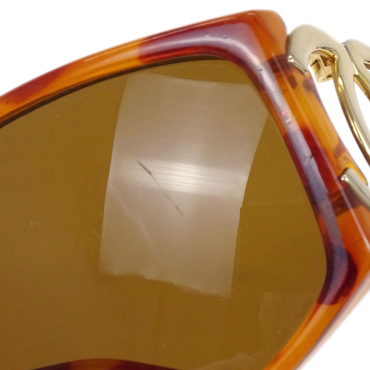 Chanel Sunglasses Eyewear Brown Small Good