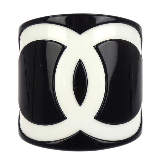 Chanel Bangle Black Acrylic 01P