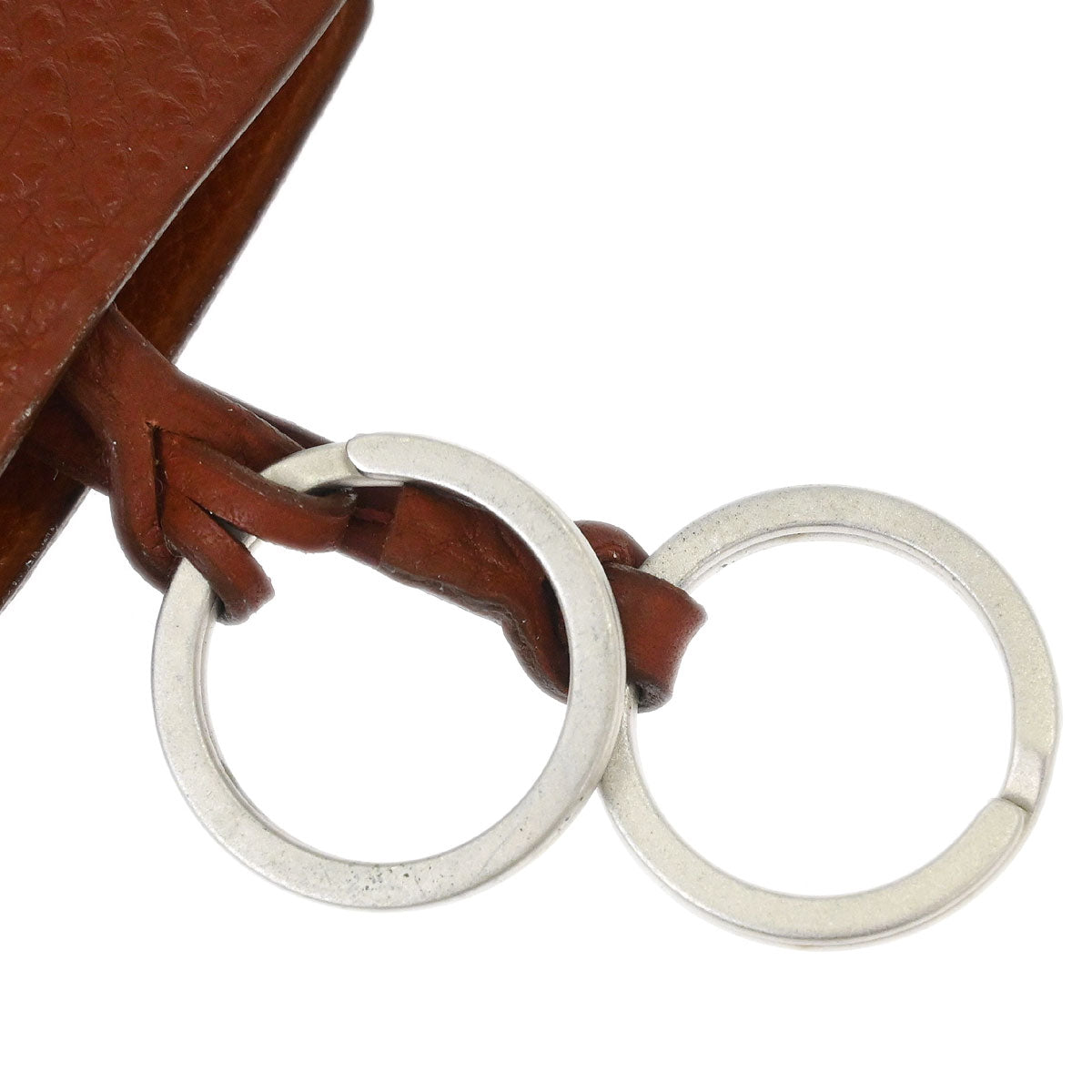 Hermes by Margiela Fauve Taurillon Clemence Clochette Necklace