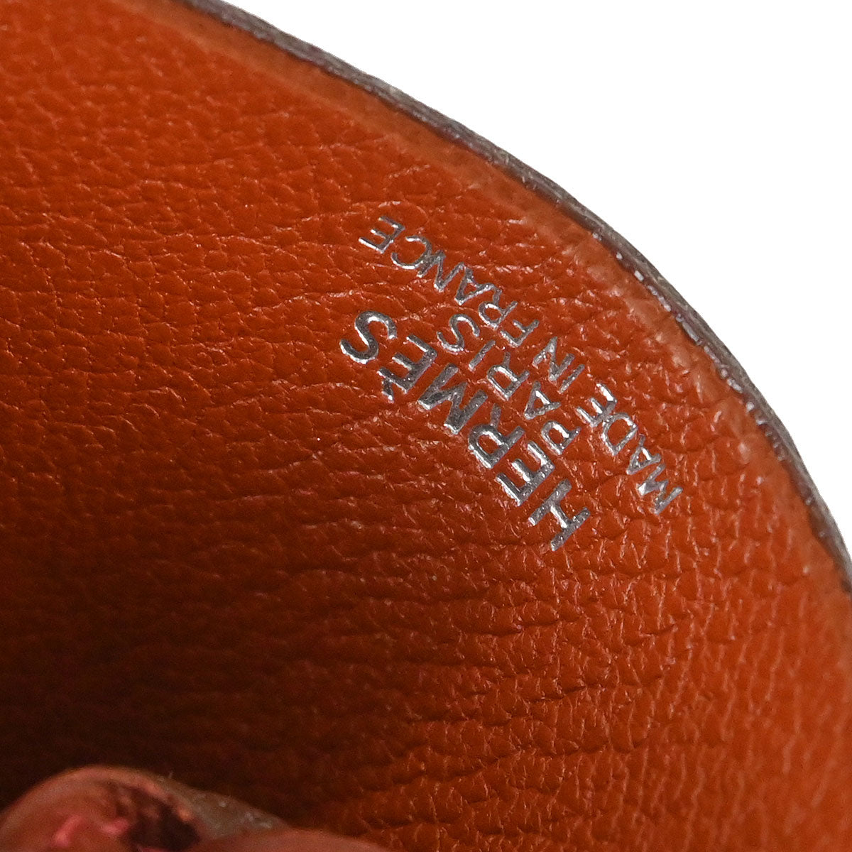 Hermes by Margiela Fauve Taurillon Clemence Clochette Necklace