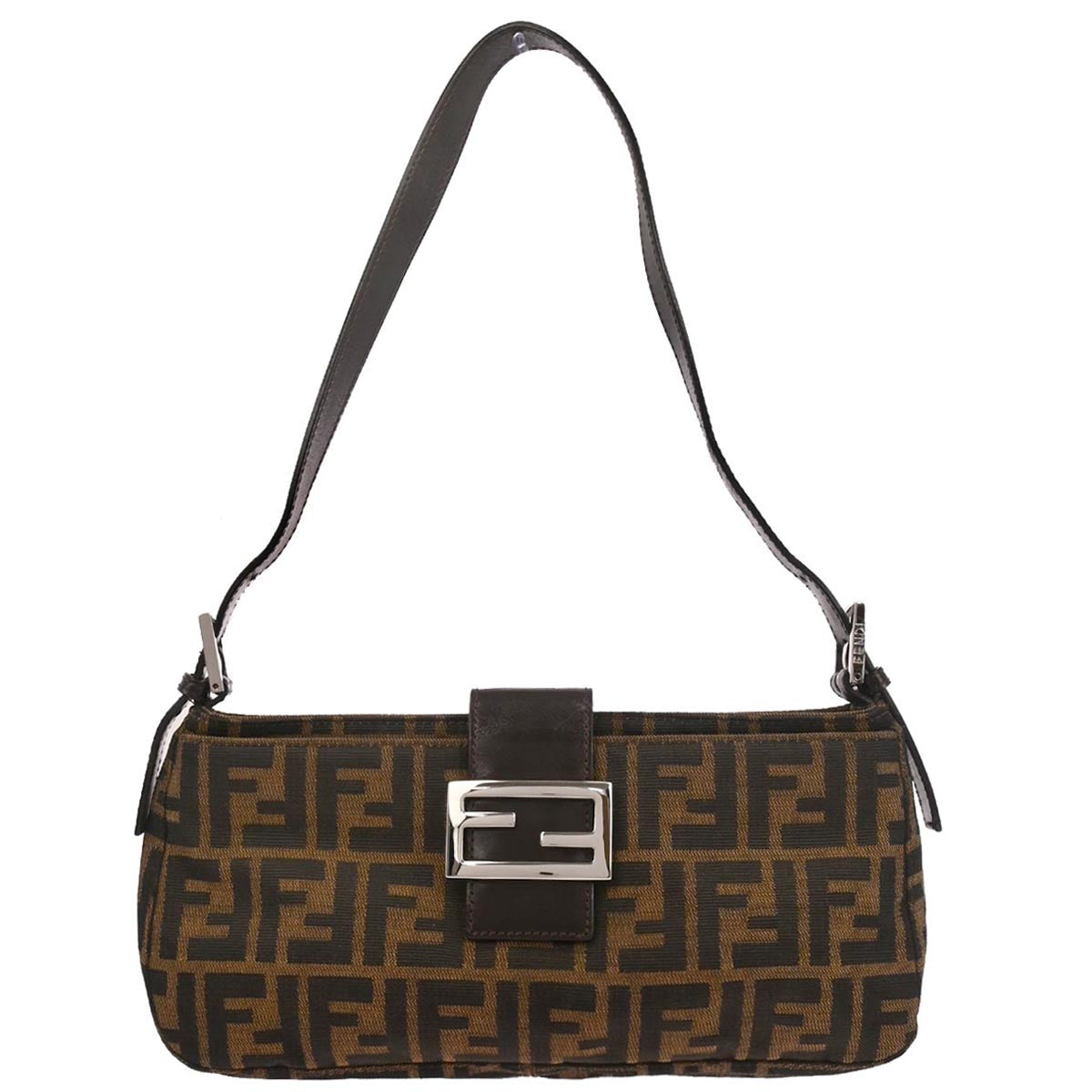 Fendi Brown Zucca Handbag