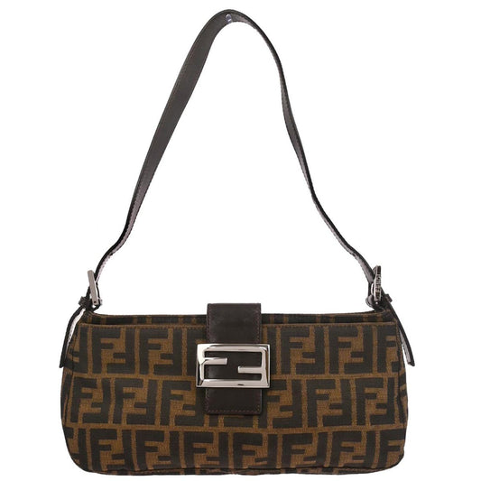 Fendi Brown Zucca Handbag