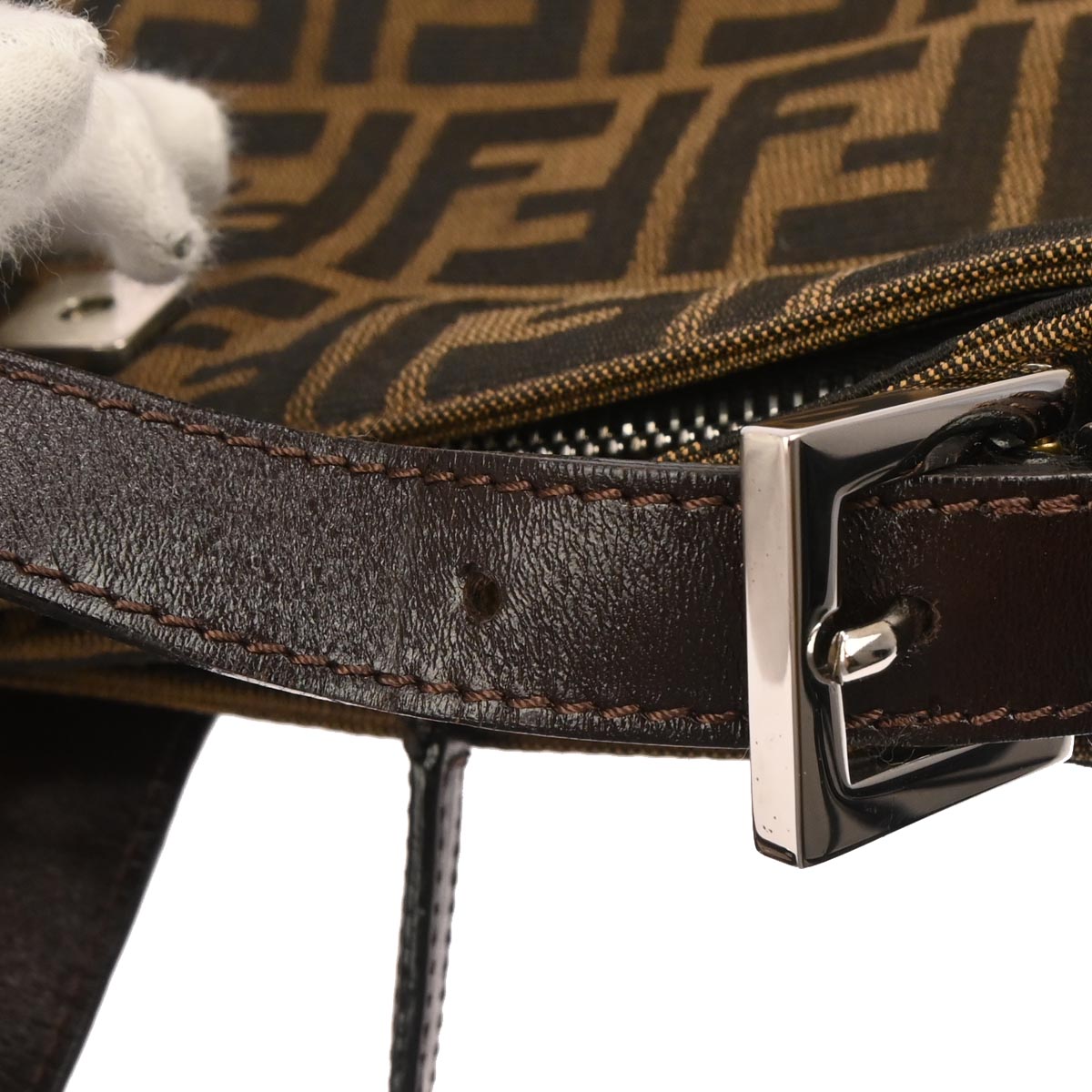 Fendi Brown Zucca Handbag