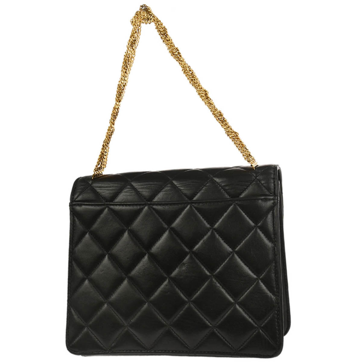 CHANEL ブラック レザー 手袋 Chanel 1997-1999 Black Lambskin Handbag – AMORE Vintage Tokyo