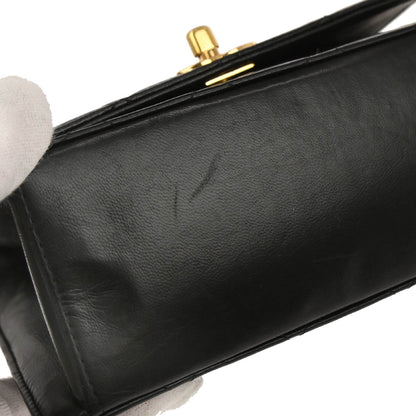 Chanel 1997-1999 Black Lambskin Handbag
