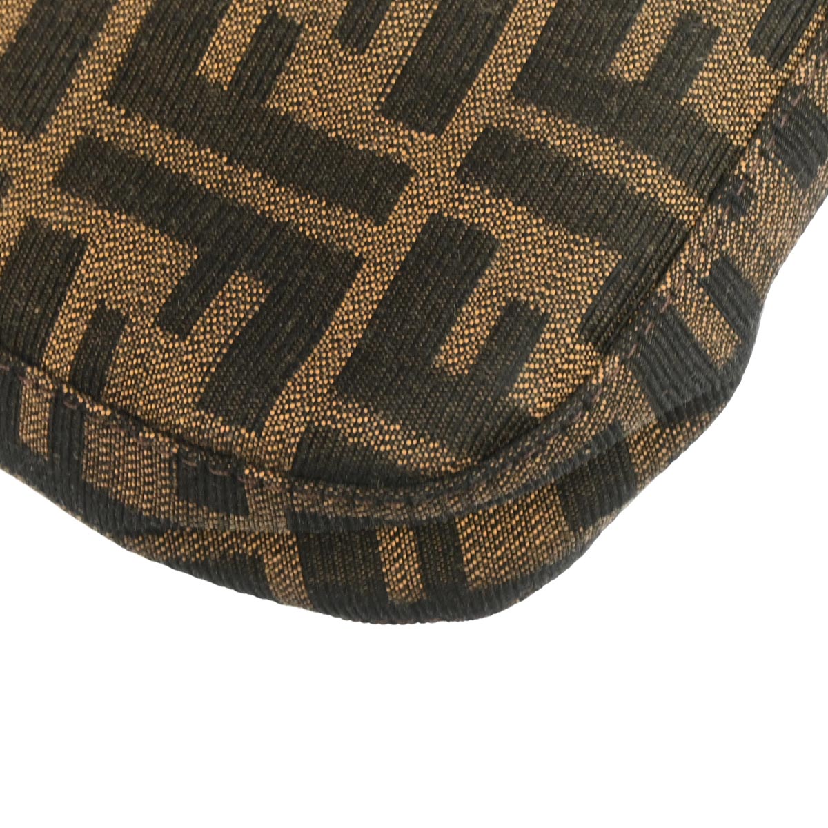 Fendi Brown Zucca Baguette Handbag
