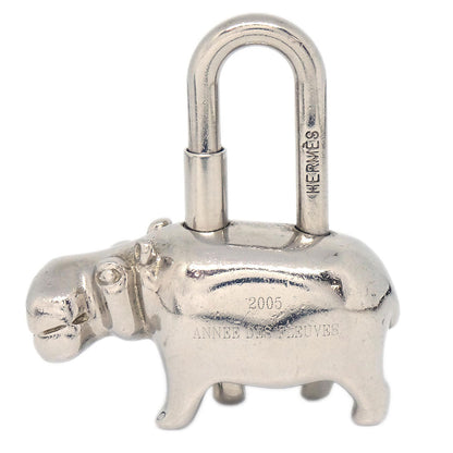 Hermes 2005 Annee Des Fleuves Cadena Silver Small Good