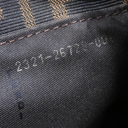 Fendi Brown Canvas Zucca Handbag