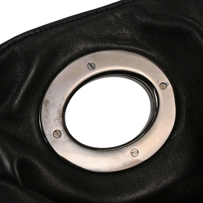 Chanel 2006-2008 Black Lambskin Chain Handbag