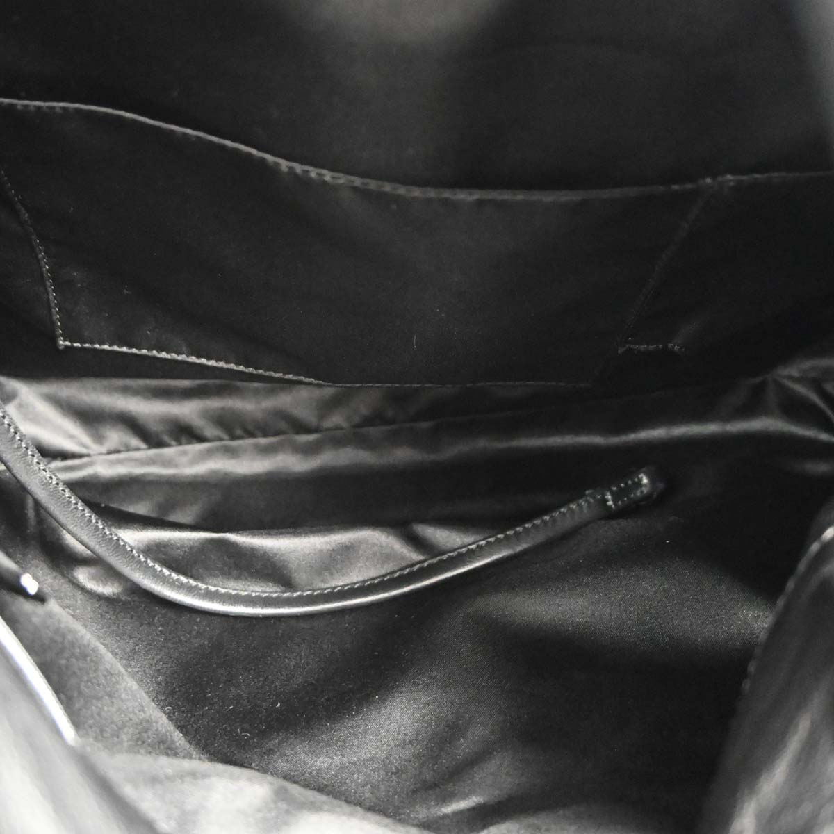 Chanel 2006-2008 Black Lambskin Chain Handbag