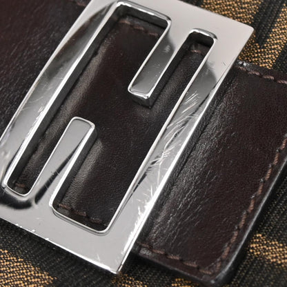 Fendi Brown Zucca Mamma Baguette Handbag