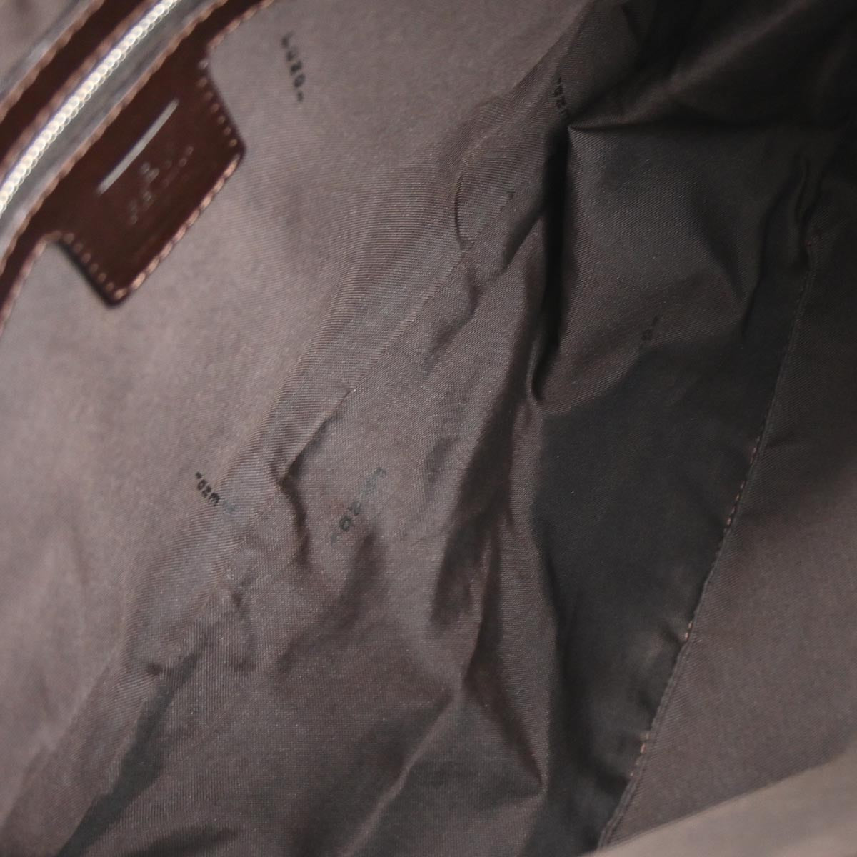 Fendi Brown Zucca Mamma Baguette Handbag