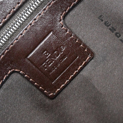 Fendi Brown Zucca Mamma Baguette Handbag