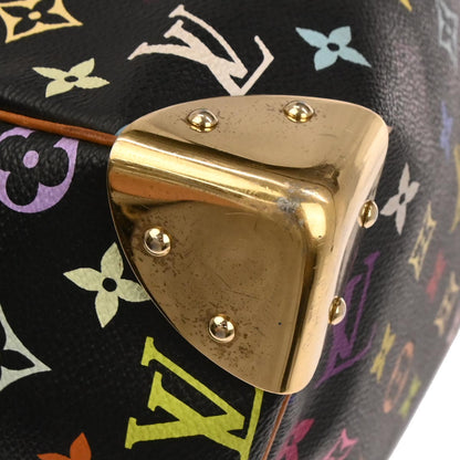 Louis Vuitton 2013 Black Monogram Multicolor Speedy 30 Handbag M92642