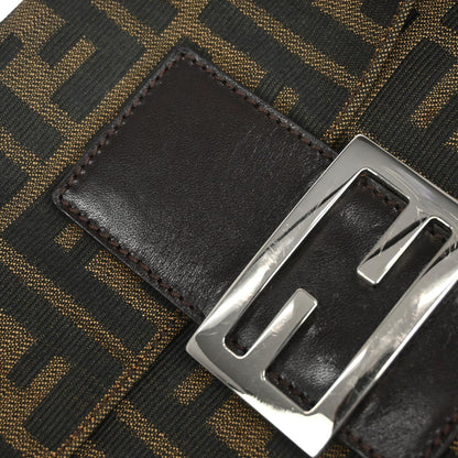 Fendi Brown Zucca Baguette Handbag
