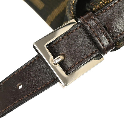 Fendi Brown Zucca Baguette Handbag