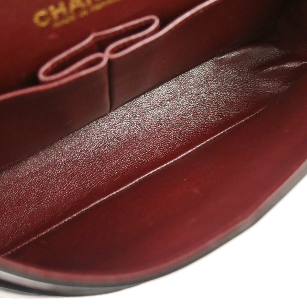 Chanel 2000-2002 Black Lambskin Medium Classic Double Flap Shoulder Bag