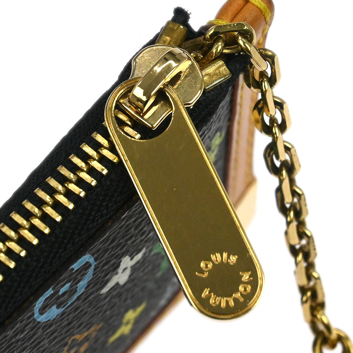 Louis Vuitton Multicolor Pochette Cles Coin Case Wallet M92654