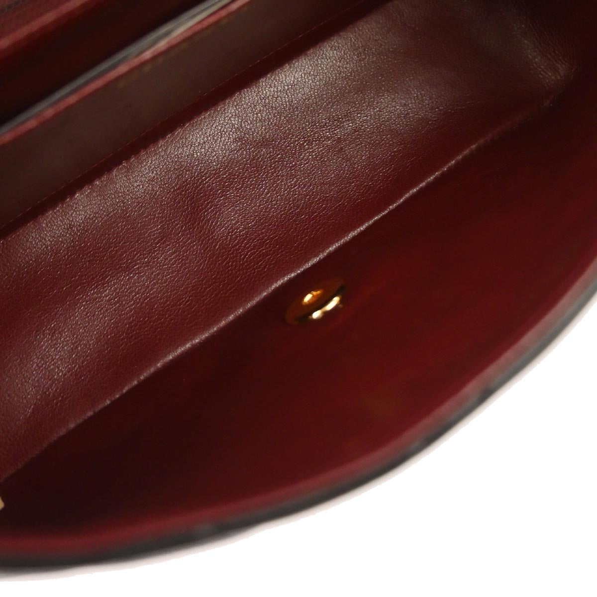 Chanel 1991-1994 Black Lambskin Medium Diana Shoulder Bag