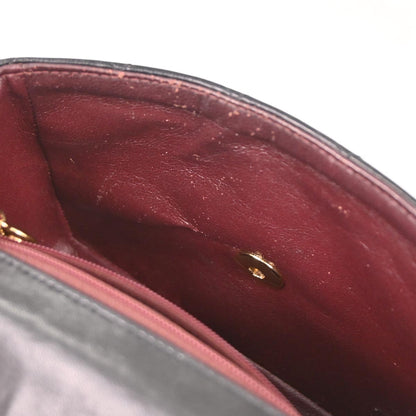 Chanel 2002-2003 Black Lambskin Mini Classic Square Flap Shoulder Bag 17