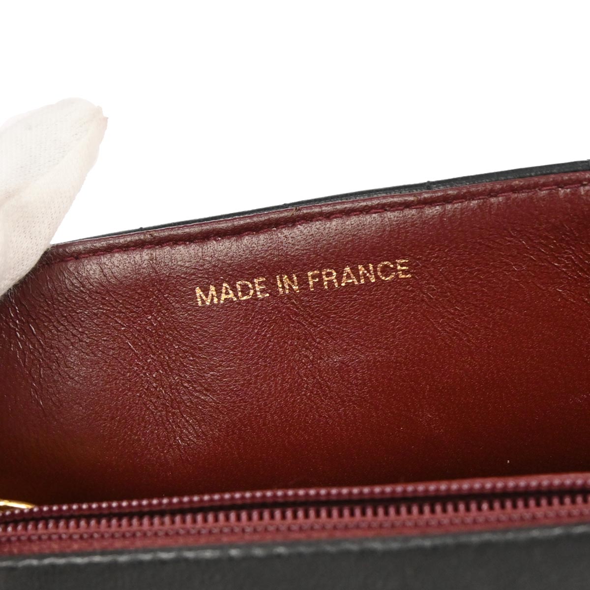 Chanel 1991-1994 Black Lambskin Mademoiselle Shoulder Bag