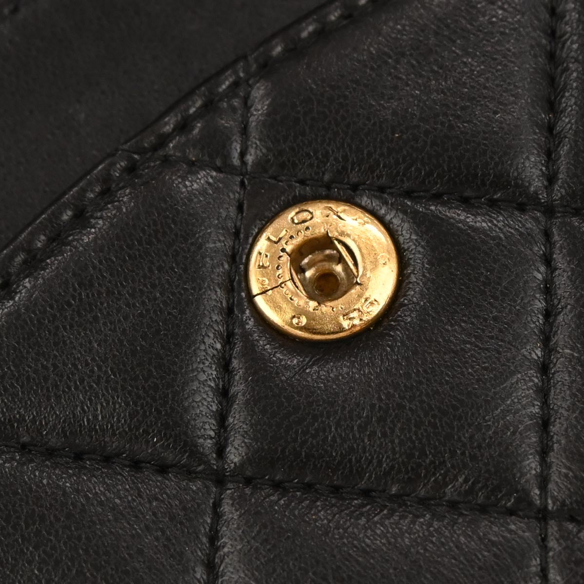 Chanel 1996-1997 Black Lambskin Medium Classic Double Flap Shoulder Bag