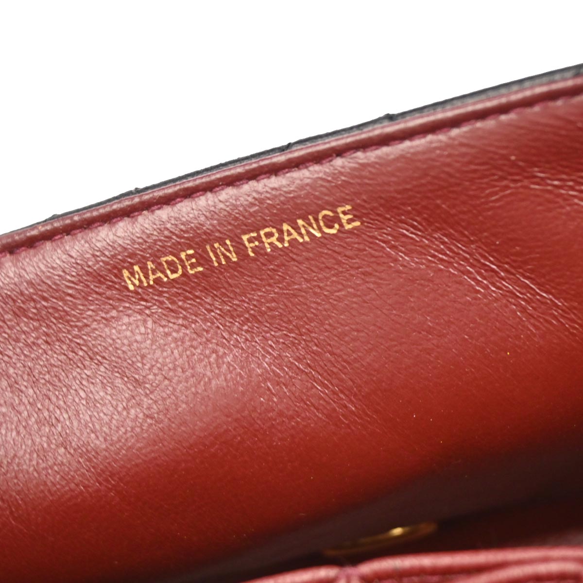 Chanel 1989-1991 Black Lambskin Turnlock Mini Full Flap Shoulder Bag