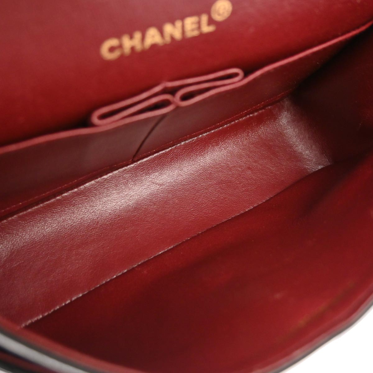 Chanel Black Lambskin Small Classic Double Flap Shoulder Bag