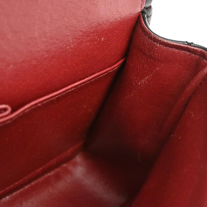 Chanel Black Lambskin Small Classic Double Flap Shoulder Bag