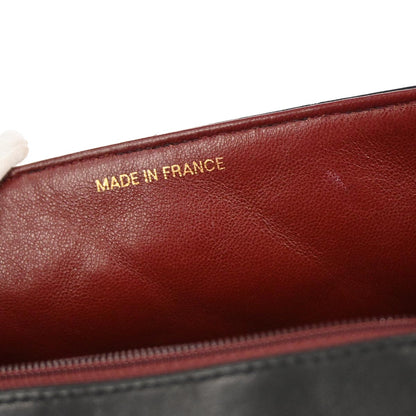 Chanel 1991-1994 Black Lambskin Small Diana Shoulder Bag