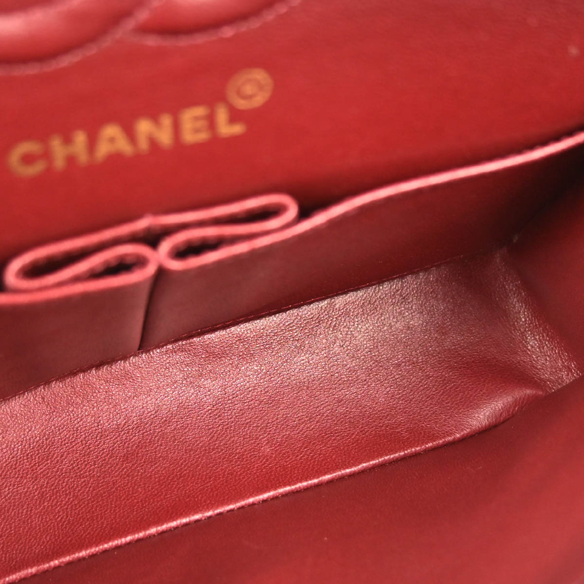 Chanel 1994-1996 Black Lambskin Small Classic Double Flap Shoulder Bag